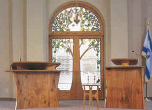 Acacia wood ark doors and furniture